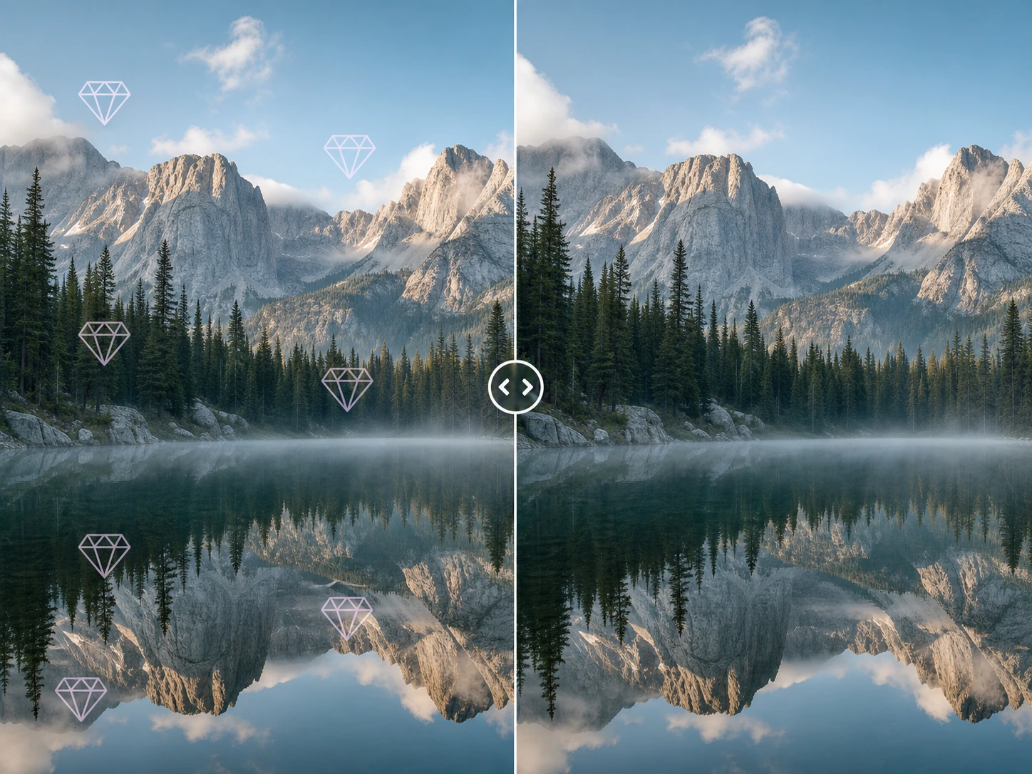 Keep the original image for comparison